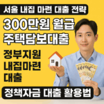 서울 내집 마련 대출 [2부] – 300만원 월급 현실 금융…
