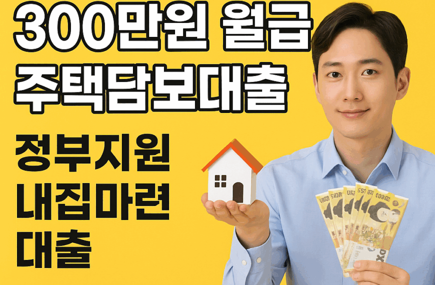 서울 내집 마련 대출 [2부] – 300만원 월급 현실 금융 전략