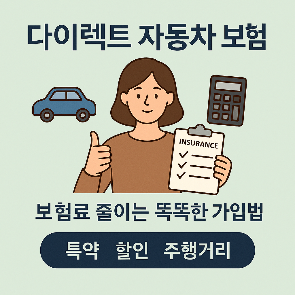 다이렉트 자동차 보험 [2부] –…