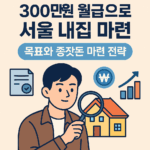 서울 내집 마련 [1부] – 300만원 월급 현실적인 첫걸음 및…