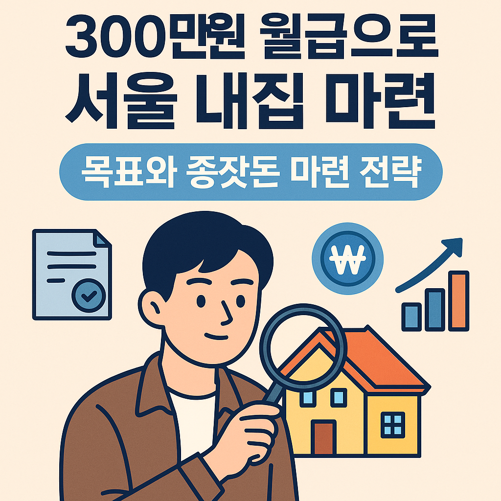 서울 내집 마련 [1부] – 300만원 월급 현실적인 첫걸음 및 전략 분석